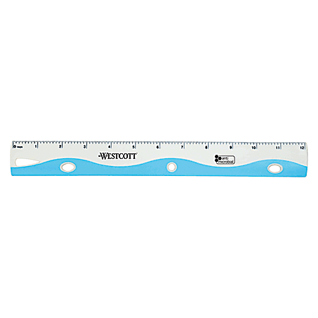 Westcott Shatterproof Ruler 12 Pink Glitter - Office Depot