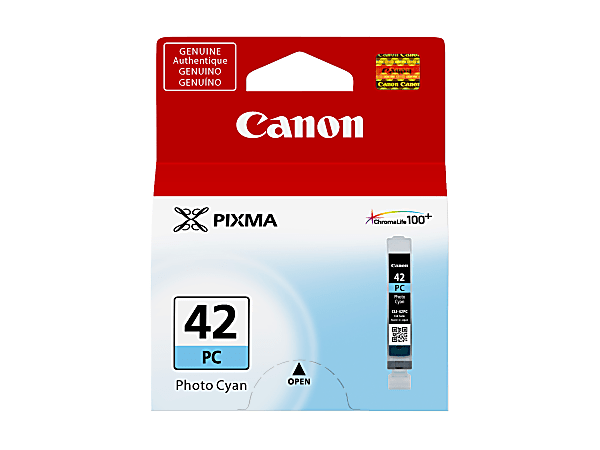 Canon ChromaLife 100+ CLI-42 Ink Tank, Photo Cyan