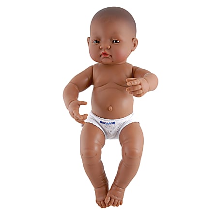 Miniland Educational Anatomically Correct Newborn Doll, 15-3/4", MLE31007