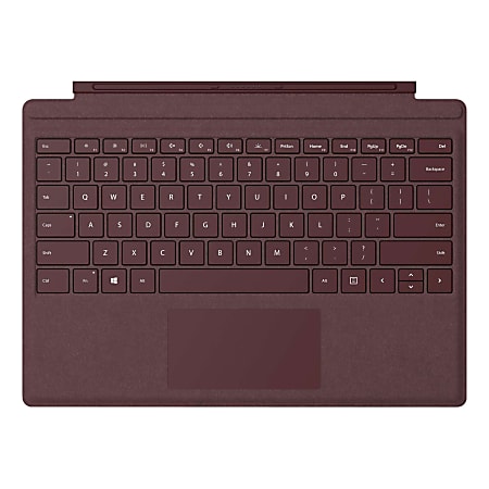 Microsoft® Surface Pro Signature Type Cover, Burgundy