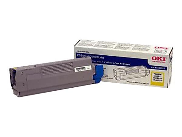 OKI&reg; 43381901 Yellow Toner Cartridge