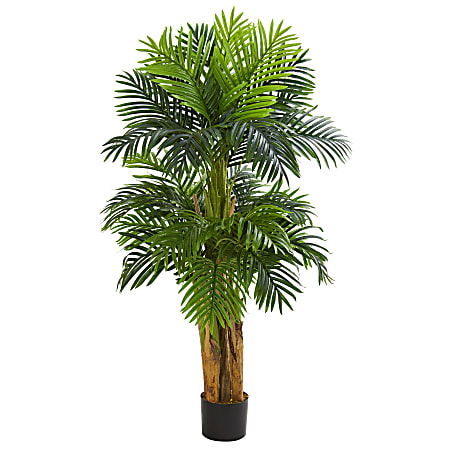 Nearly Natural Triple Areca Palm 60”H Artificial Tree
