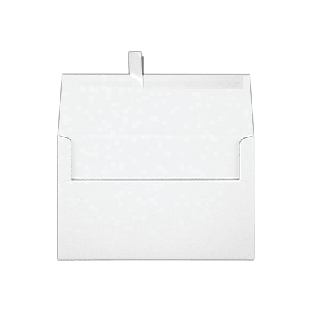 LUX Invitation Envelopes A10 Peel Press Closure White Pack Of 50 ...