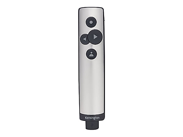 Kensington PowerPointer - Presentation remote control - 4 buttons - RF