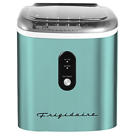 Frigidaire® Stainless Steel Ice Maker, Blue