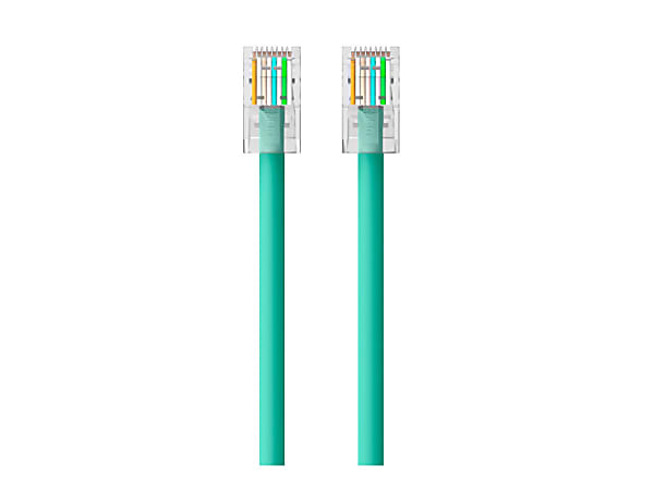 Belkin CAT6 Assembled Patch Cable RJ45M/RJ45M; 3 Green, A3L98003GRN