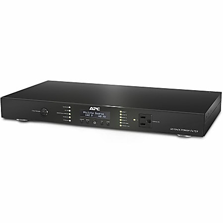 APC 9-Outlet G-Type 15-Amp Rack-Mountable Power Conditioner,