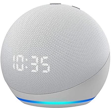 4th Generation Echo Dot, Glacier White, 5984982