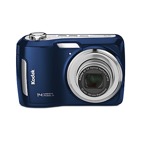 Kodak EasyShare C195 14.0 Megapixel Digital Camera Blue - Office Depot