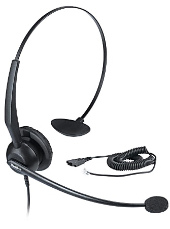 Yealink YHS32 Call Center Headset, Black