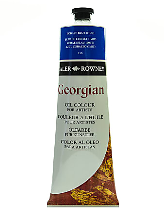 Daler-Rowney Georgian Oil Colors, 7.5 Oz, Cobalt Blue