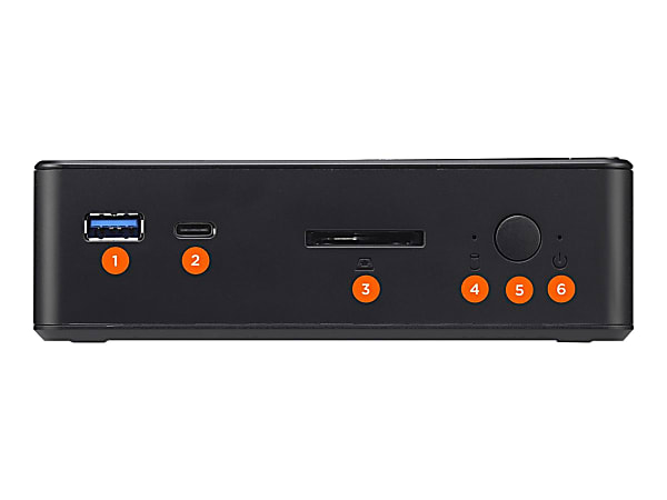 Shuttle XPC nano NC0300U3R1 - Mini PC - Core i3 7100U - RAM 8 GB - SSD 250 GB - HD Graphics 620 - GigE - Windows 10 Home - monitor: none