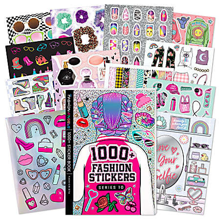 Fashion Angels Fashion Sticker Book, Medium Size
