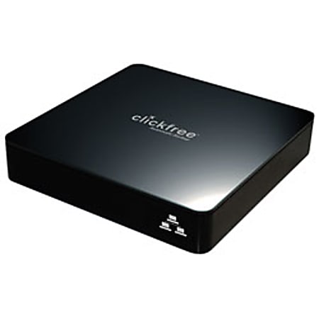Clickfree™ C2N Network 1TB External Hard Drive, 16MB Cache, USB 2.0, 1037N, Black