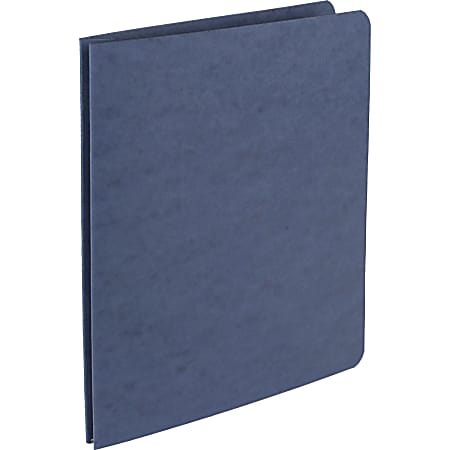 Office Depot® Brand Pressboard Side-Bound Report Binders With Fasteners, Dark Blue, 60% Recycled, Pack Of 10