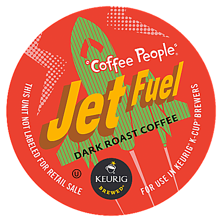 Coffee People Jet Fuel Bold Blend Coffee Single Serve K Cup