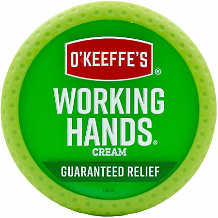 O'Keeffe's Working Hands Hand Cream - Cream - 3.40 fl oz - For Dry Skin - Applicable on Hand - Cracked/Scaly Skin - Moisturising - 1 Each