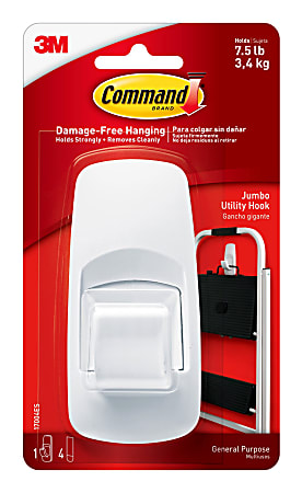 3M Command White Plastic Damage Free Mini Adhesive Hanging Hooks