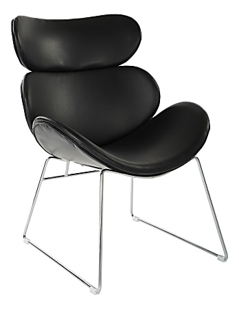 Office Star™ Avenue Six Jupiter Chair, Black/Chrome