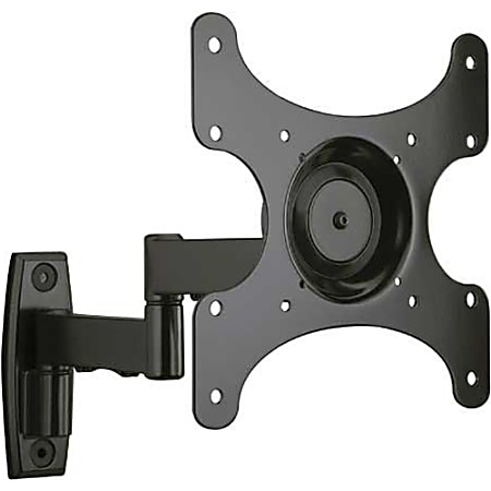 SANUS Premium VSF415 Wall Mount for Flat Panel Display - Black - 13" to 39" Screen Support - 50 lb Load Capacity - VSF415B1