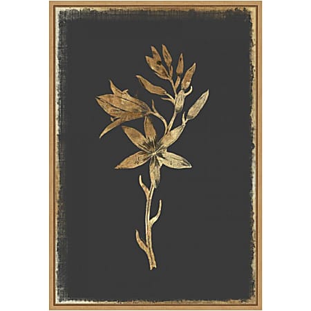 Amanti Art Carmass and Wild Hyacinth Flowers by PI Collection Framed Canvas Wall Art Print, 23”H x 16”W, Maple
