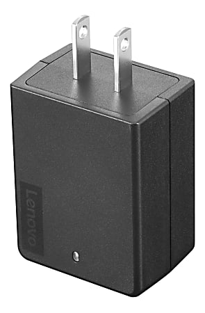 Lenovo® USB Type-C Portable AC Adapter, 5.9', Iron Gray, GX20U90488