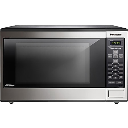 Panasonic 1.2 Cu Ft Microwave, Silver