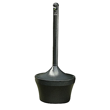 United Receptacle Aladdin 30% Recycled Smokers Urn, 39" x 16" x 16", Charcoal