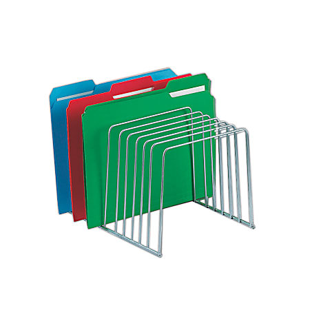 Brenton Studio® Wire File And Binder Organizer, Chrome