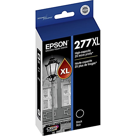 Epson T277XL Black High Yield Ink Cartridge T277XL120 S - Office Depot