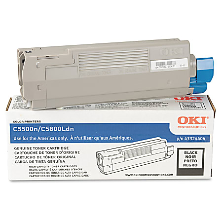 OKI® 43324404 Black Toner Cartridge