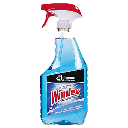 Windex® Glass Cleaner With Ammonia-D®, Unscented, 32 Oz Bottle