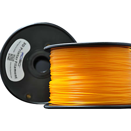 ROBO 3D Printer PLA Filament, Orange, 68.9 Mil