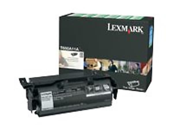Lexmark™ T650A11A Black Return Program Toner Cartridge