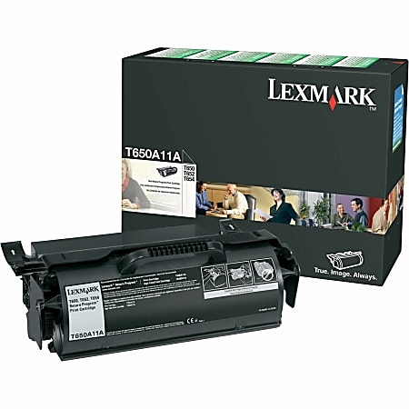 Lexmark™ T650A11A Black Return Program Toner Cartridge