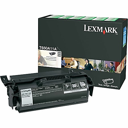 Lexmark™ T650A11A Return Program Black Toner Cartridge