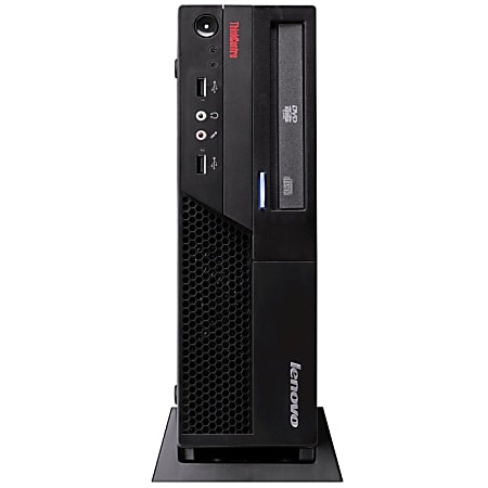 Lenovo ThinkCentre M58p 9964ADU Desktop Computer - Intel Core 2 Duo E8400 3 GHz - 4 GB DDR3 SDRAM - 320 GB HDD - Windows 7 Professional 64-bit - Small Form Factor - Black