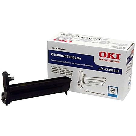OKI® 43381703 Cyan Drum Unit