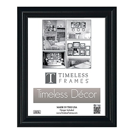 Timeless Frames® Boca Wall Frame, 9" x 12", Black