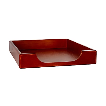 Rolodex® Wood Tones™ Legal Tray, Mahogany