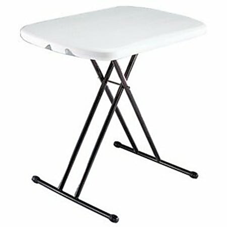 Realspace Personal Folding Table Platinum Office Depot