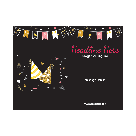 FH BIRTHDAY CAPS & BUNTING