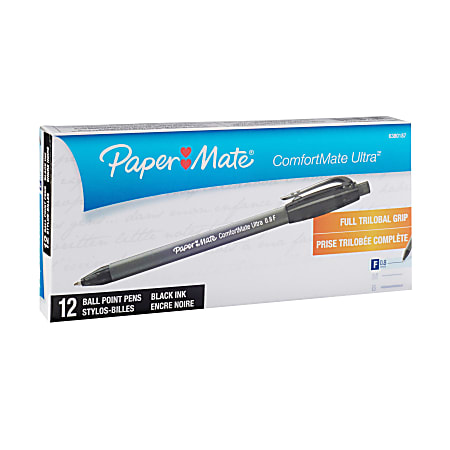 Pentel® R.S.V.P.® Ballpoint Pens, Fine Point, 0.7 mm, Clear Barrel