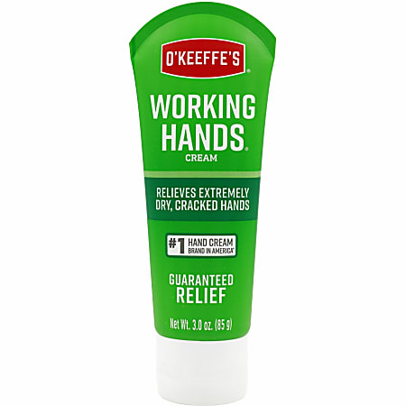 O'Keeffe's Working Hands Hand Cream - Cream - 3 fl oz - For Dry Skin - Applicable on Hand - Cracked/Scaly Skin - Moisturising, Hypoallergenic - 1 Each O'Keeffe's Working Hands Hand Cream - Cream - 3 fl oz - For Dry Skin - Applicable on Hand - Cracked/Scaly Skin - Moisturising, Hypoallergenic - 1 Each