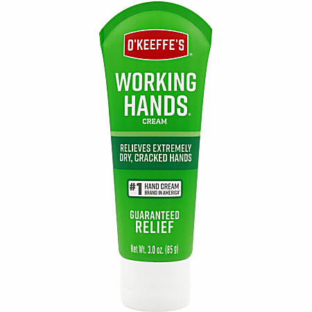 O'Keeffe's Working Hands Hand Cream - Cream - 3 fl oz - For Dry Skin - Applicable on Hand - Cracked/Scaly Skin - Moisturising, Hypoallergenic - 1 Each