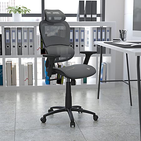 Flash Furniture LO Ergonomic Mesh High Back Office Chair Gray