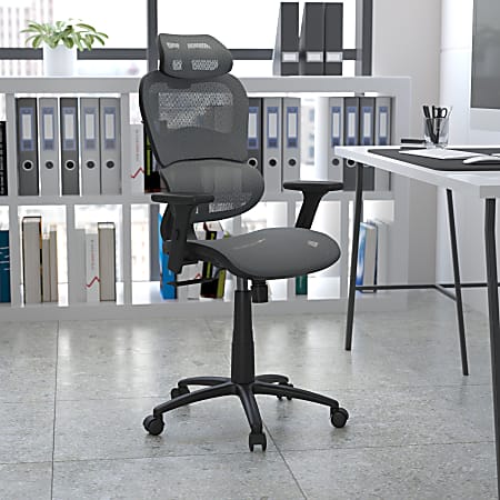 Flash Furniture LO Ergonomic Mesh High-Back Office Chair, Gray