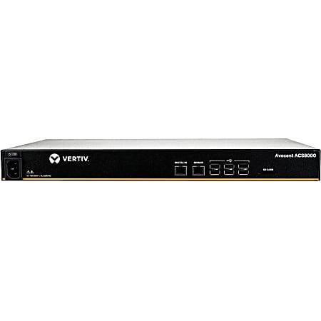 Avocent 8-Port ACS8000 Console System With Single AC Power Supply