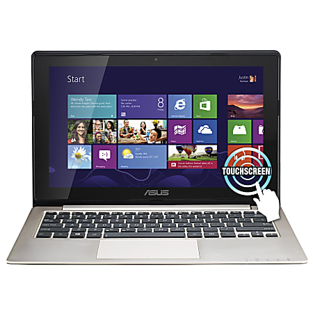 ASUS® S200E, Laptop, 11.6" Touchscreen, Intel® Celeron®, 4GB Memory, 500GB Hard Drive, Windows® 8