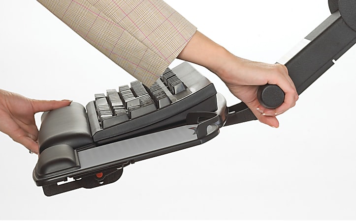 Office depot under clearance desk keyboard tray